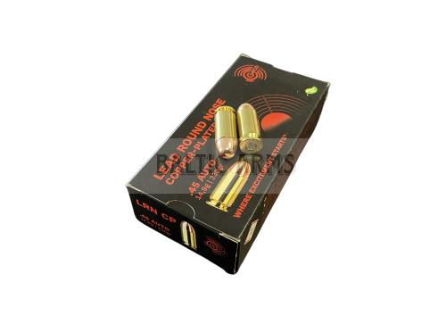 Geco .45 ACP 230 gr LRN Copper-Plated (50 pcs.)