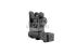 Leapers UTG AR15 SUPER SLIM FLIP-UP REAR SIGHT, WITH DUAL AIMING APERTURE (AR-15 taikiklis)