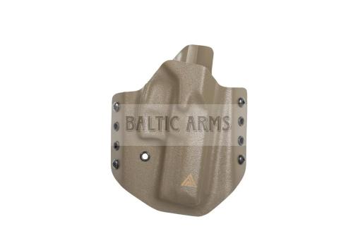 Direct Action Dėklas pistoletui Heckler & Koch SFP9  OWB No Light Holster Kydex FDE