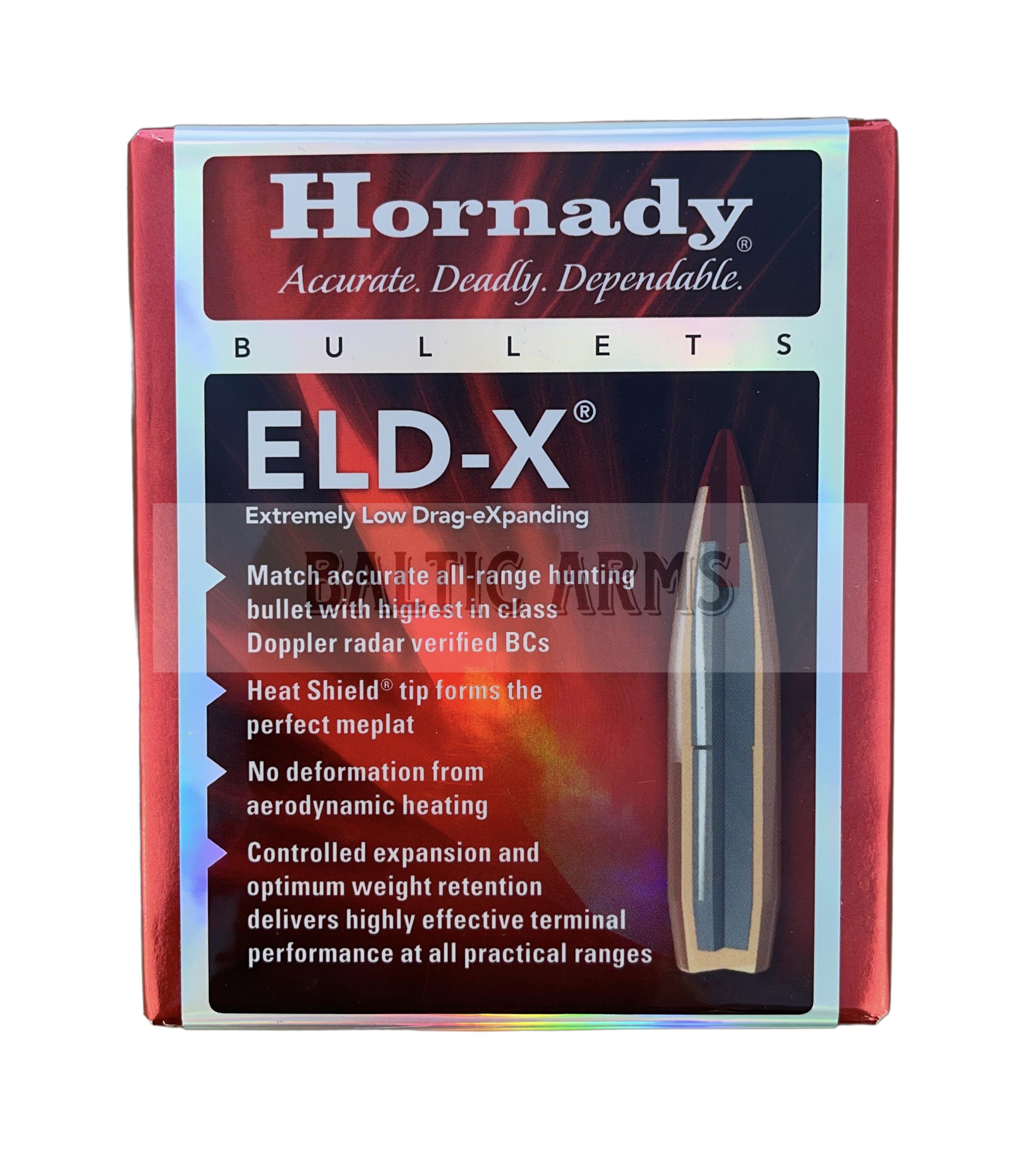 Hornady 30 cal .308 212 gr. ELD-X Bullets